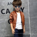 Wholesale Custom Made Children Long Sleeve Biker Leather Jackets